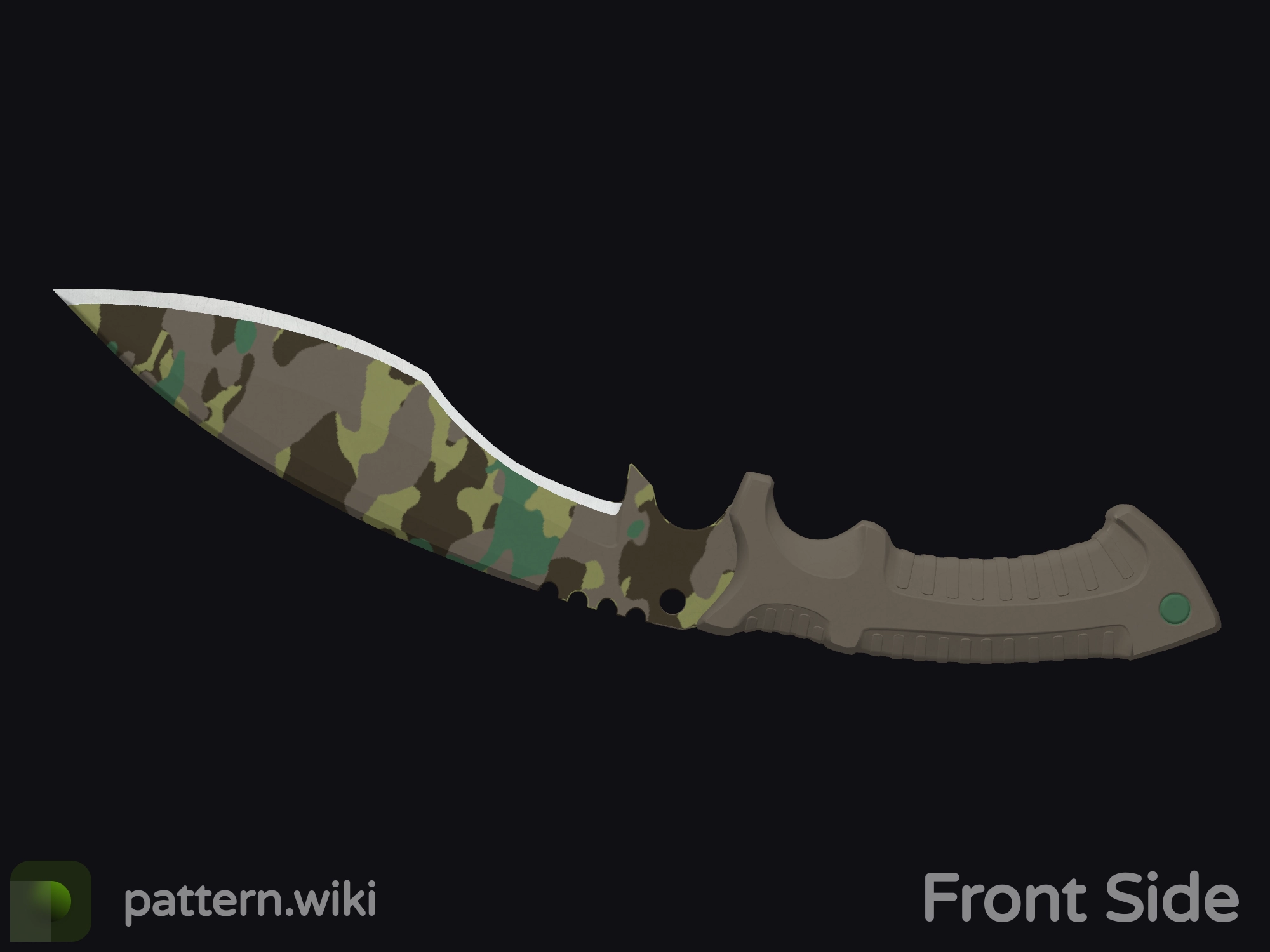 Kukri Knife Boreal Forest seed 111