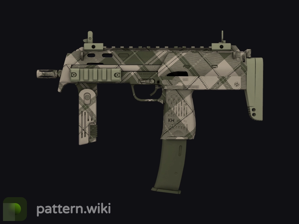 MP7 Olive Plaid seed 451