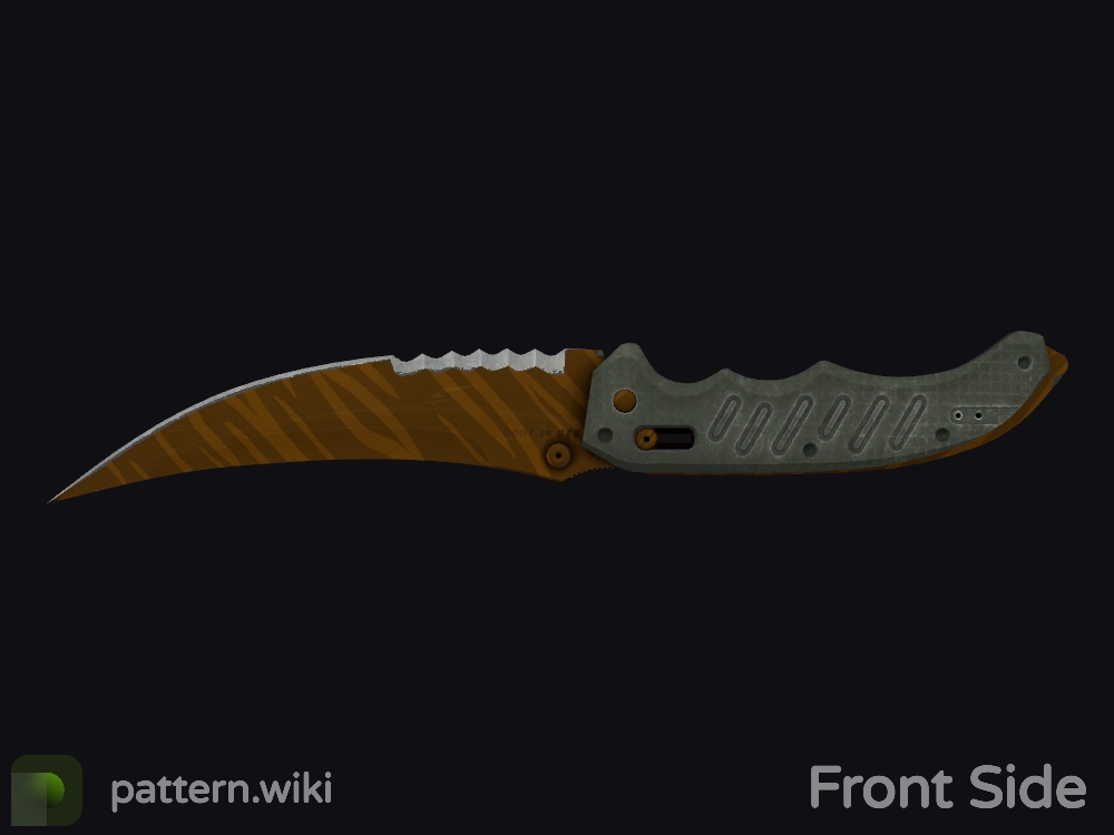 Flip Knife Tiger Tooth seed 984