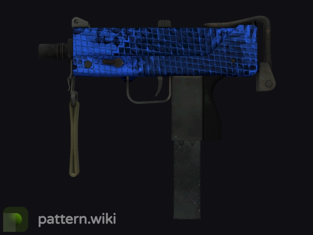 MAC-10 Lapis Gator seed 613