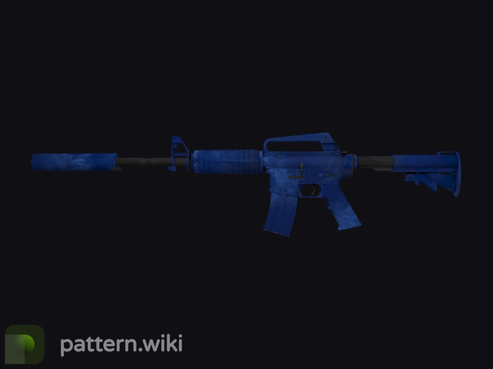 M4A1-S Blue Phosphor seed 335