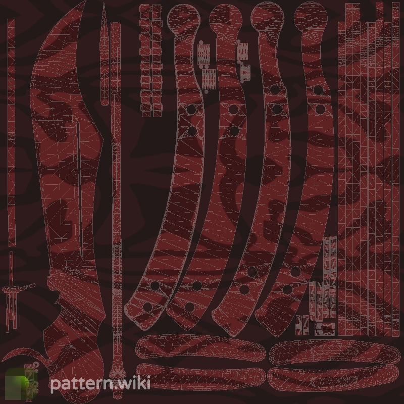 Butterfly Knife Slaughter seed 426 pattern template