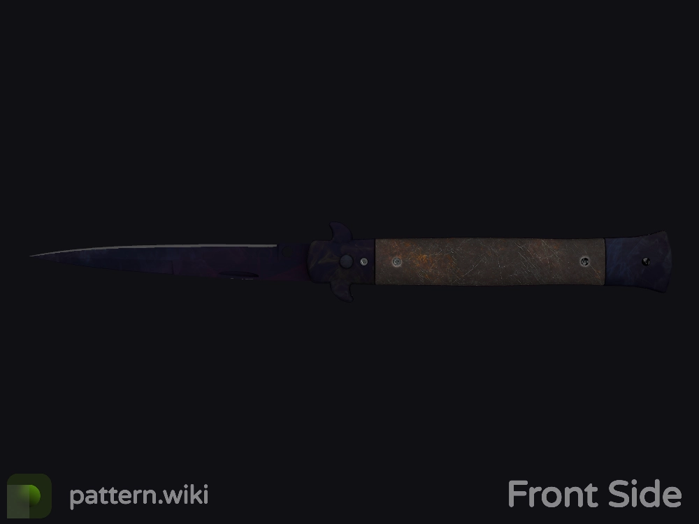 Stiletto Knife Doppler seed 186