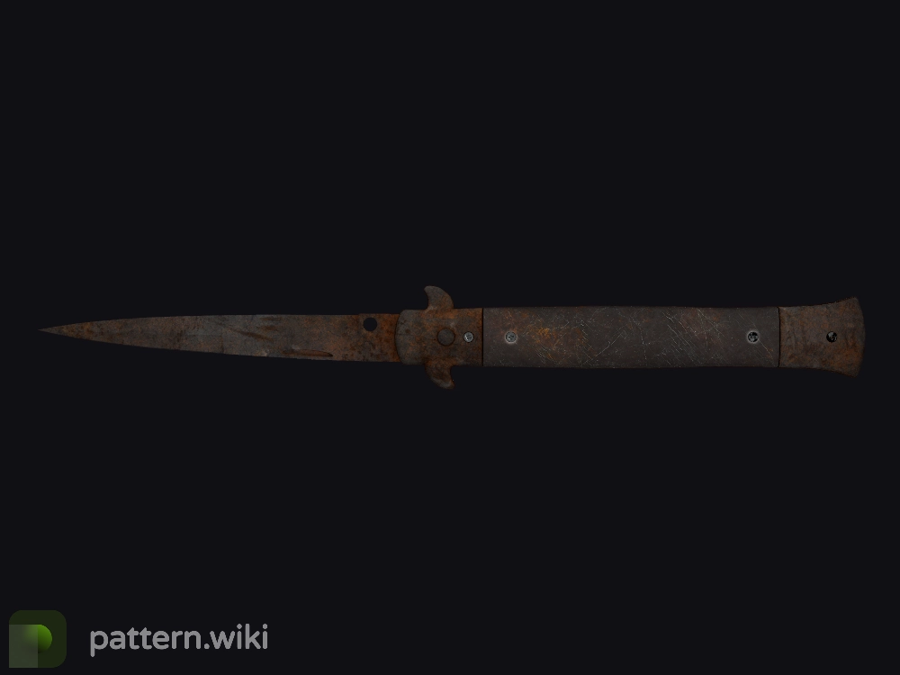 Stiletto Knife Rust Coat seed 17