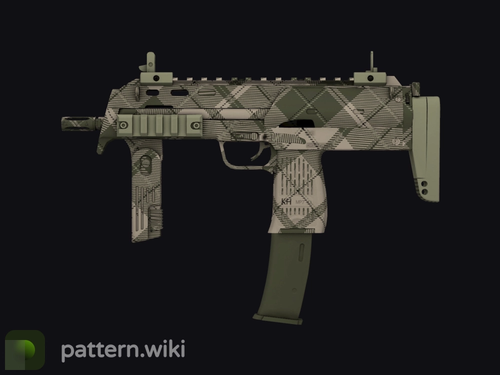 MP7 Olive Plaid seed 710