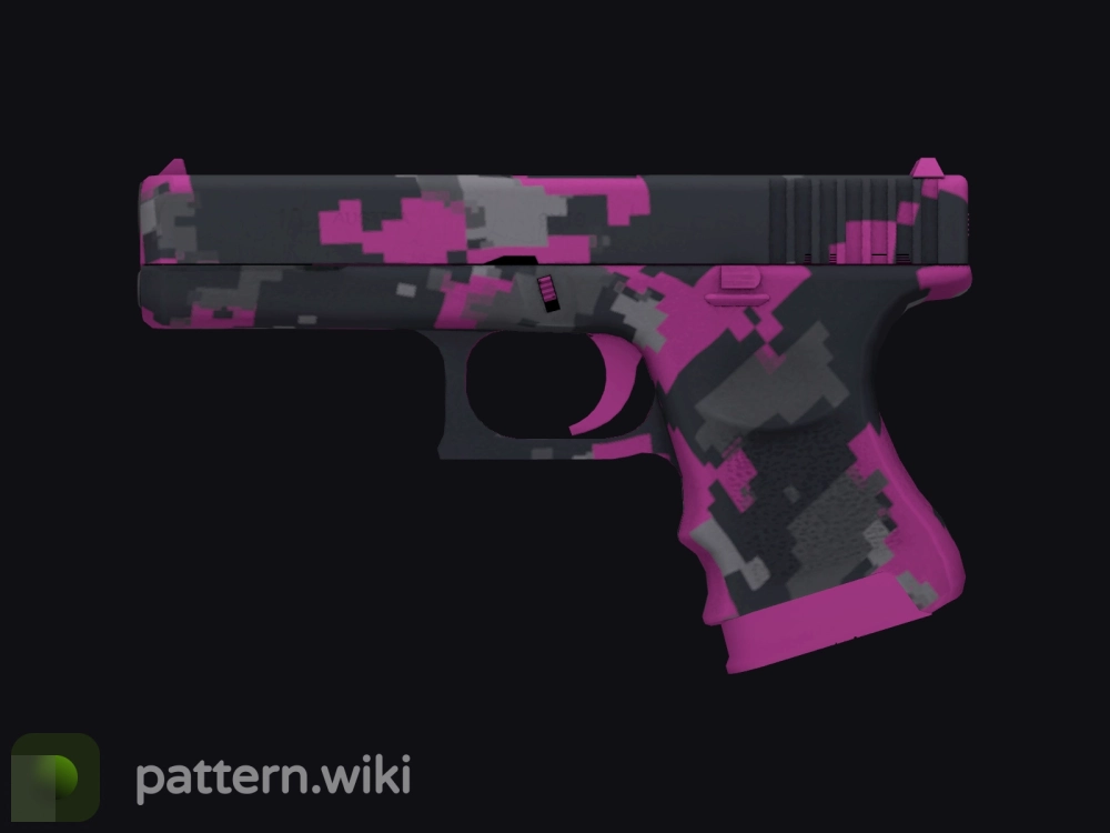 Glock-18 Pink DDPAT seed 672