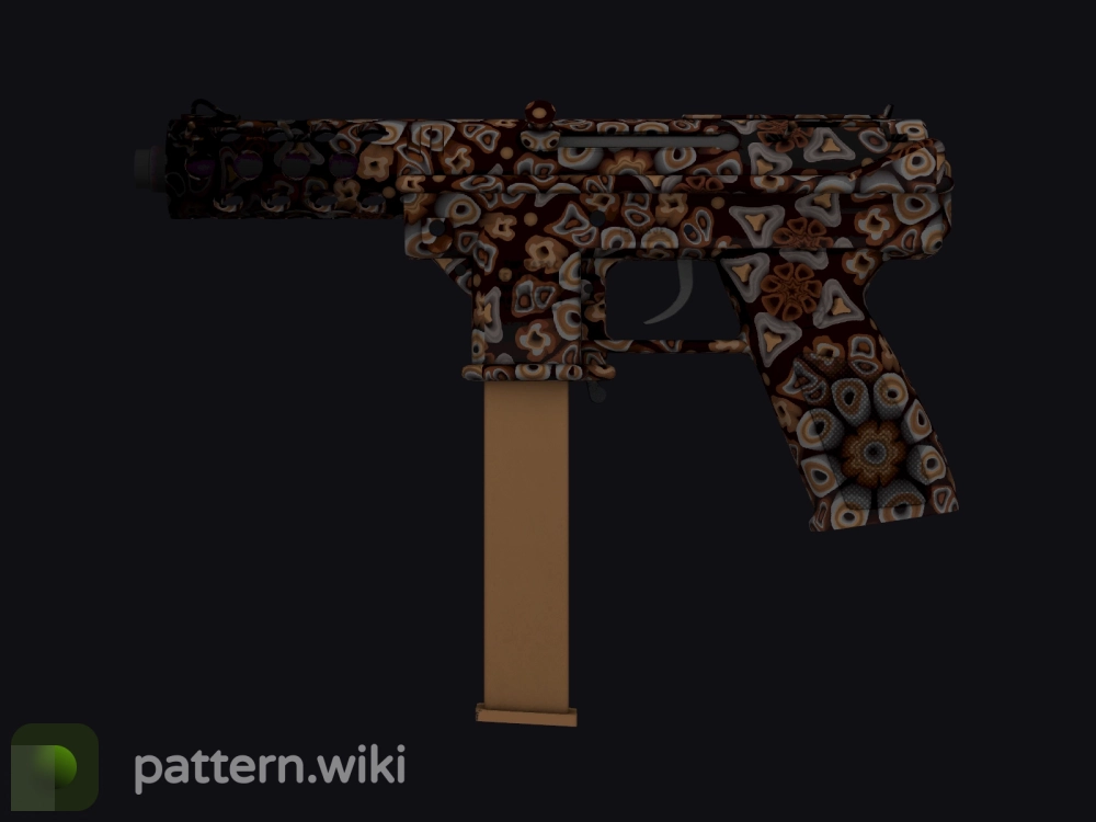 Tec-9 Orange Murano seed 245