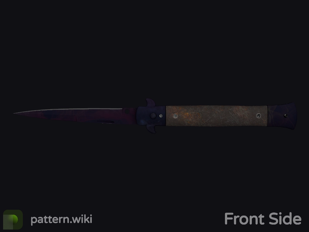 Stiletto Knife Doppler seed 521