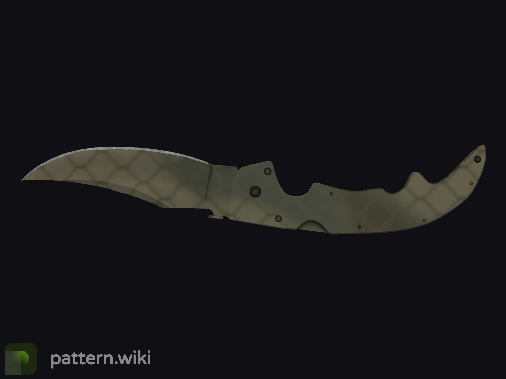 Falchion Knife Safari Mesh seed 826