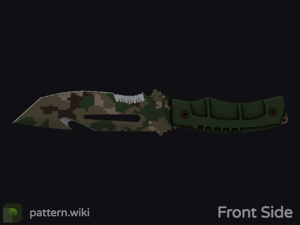 Survival Knife Forest DDPAT seed 268