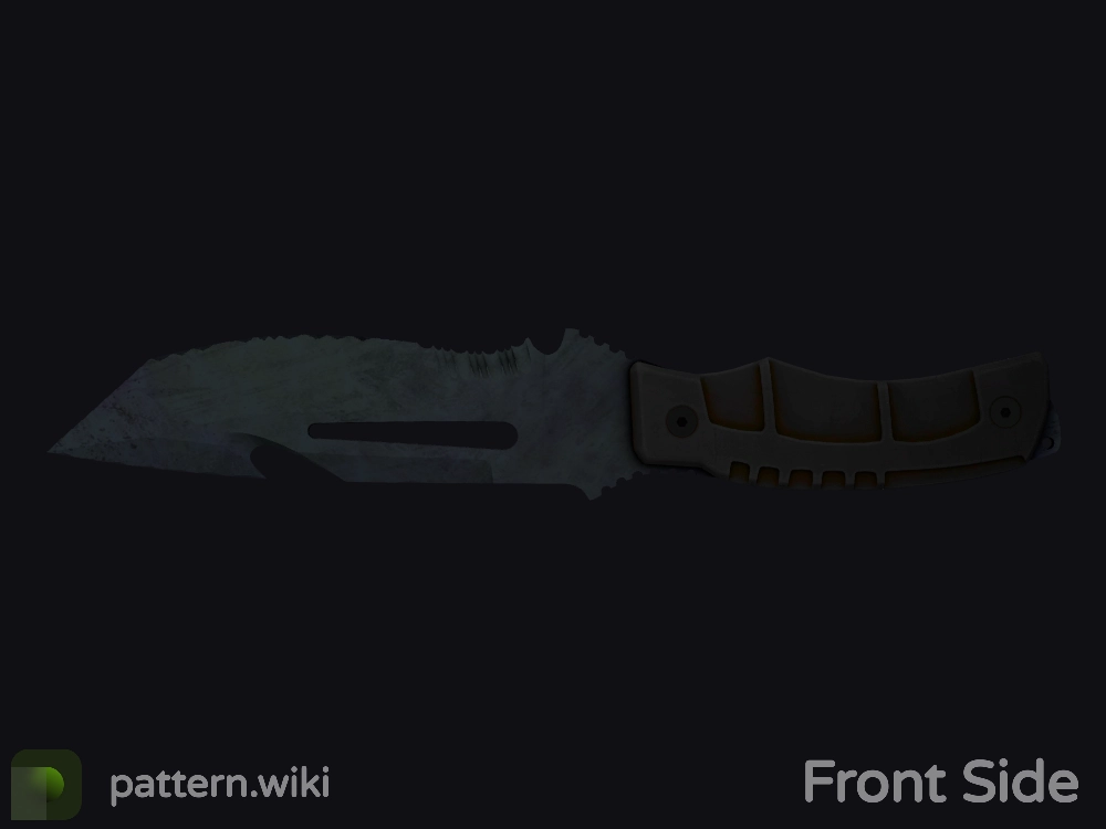 Survival Knife Blue Steel seed 235