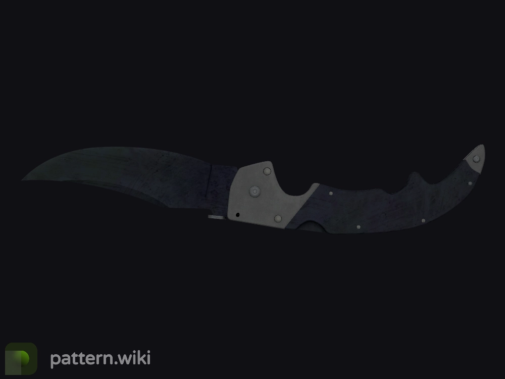 Falchion Knife Blue Steel seed 30