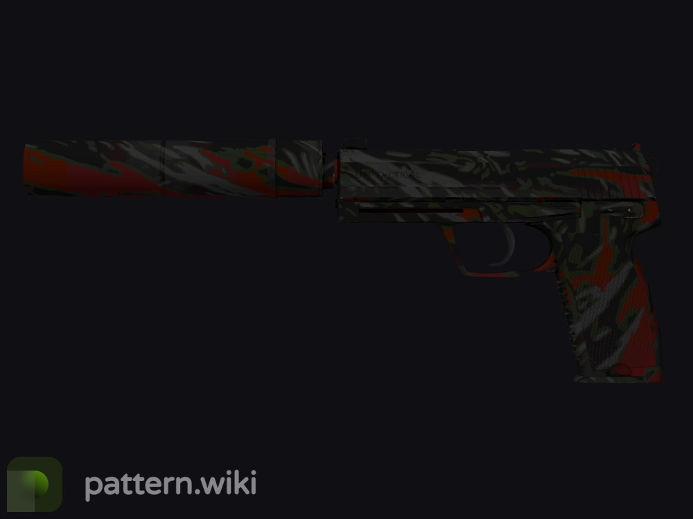 USP-S Blood Tiger seed 886