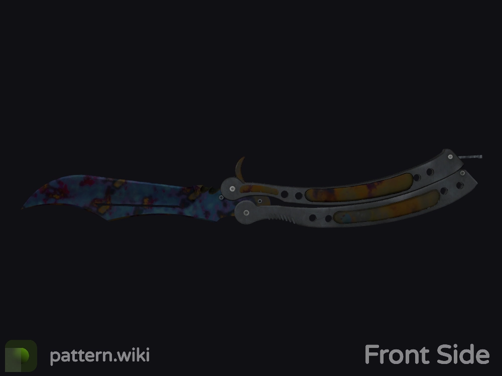 Butterfly Knife Case Hardened seed 263