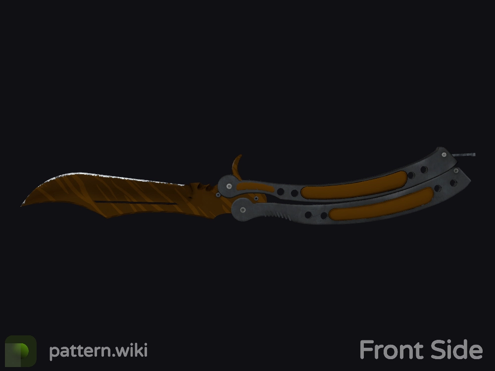 Butterfly Knife Tiger Tooth seed 44