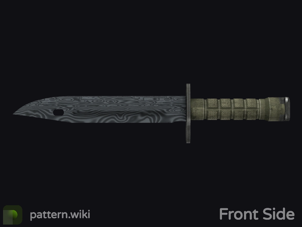 Bayonet Damascus Steel seed 22