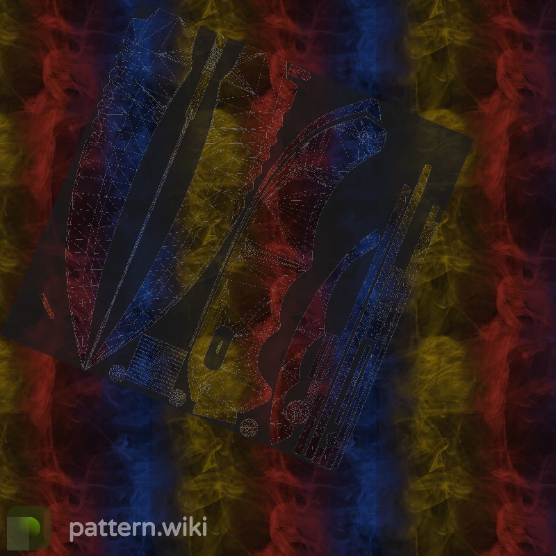 Flip Knife Marble Fade seed 402 pattern template