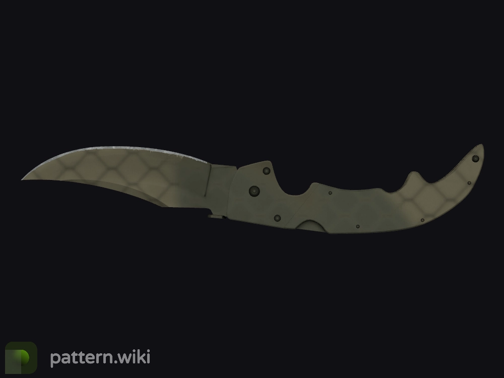 Falchion Knife Safari Mesh seed 39