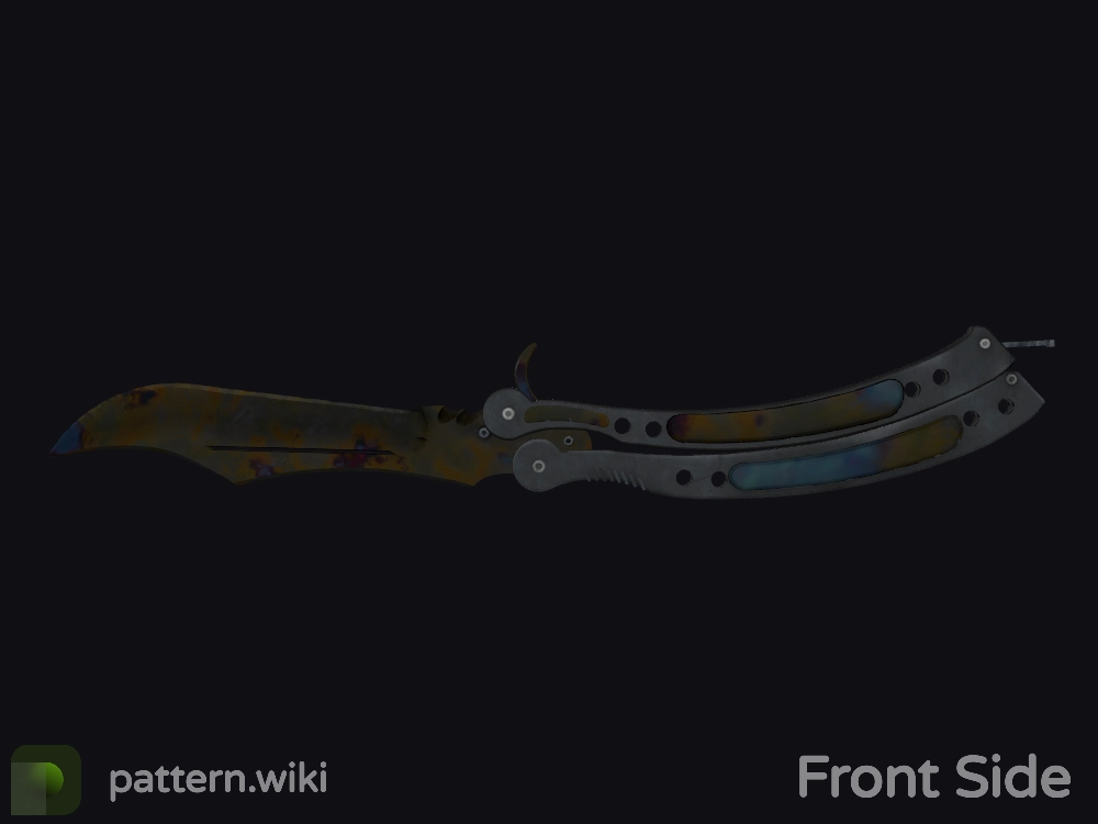 Butterfly Knife Case Hardened seed 107