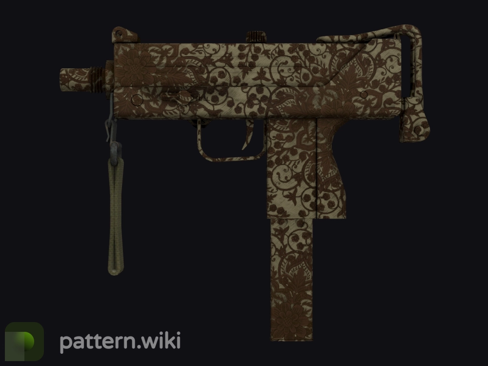 MAC-10 Sienna Damask seed 825