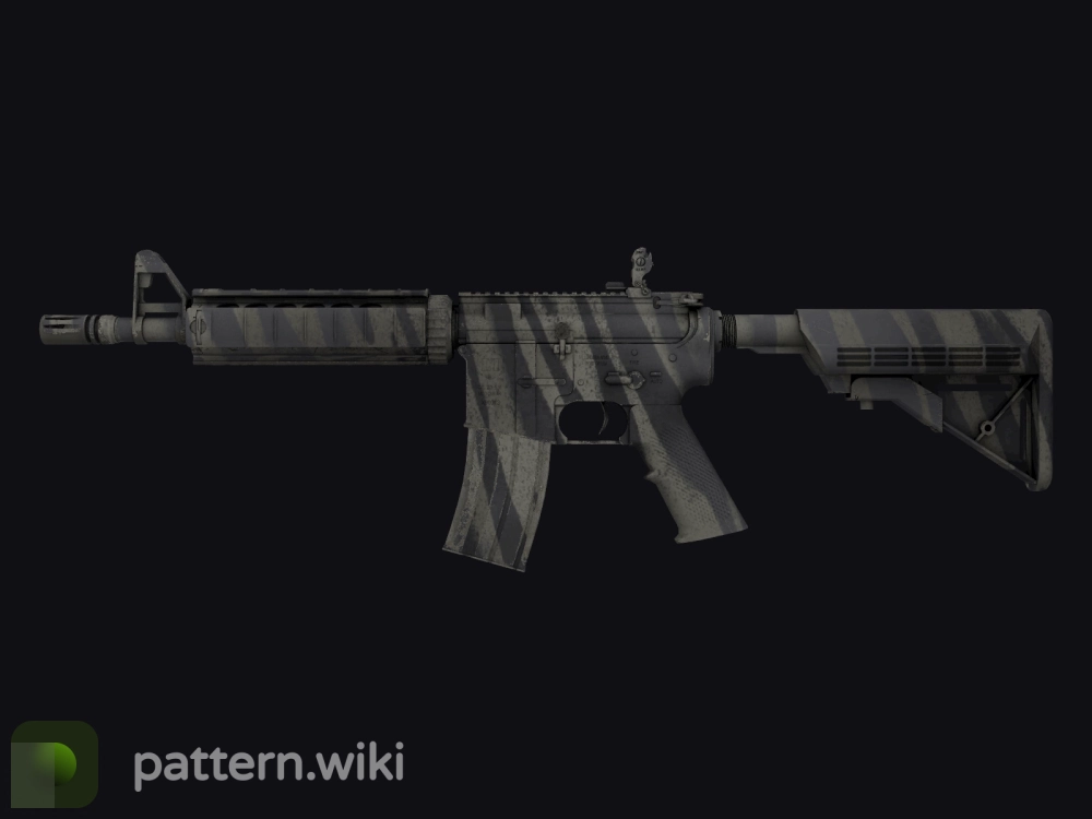 M4A4 Faded Zebra seed 996