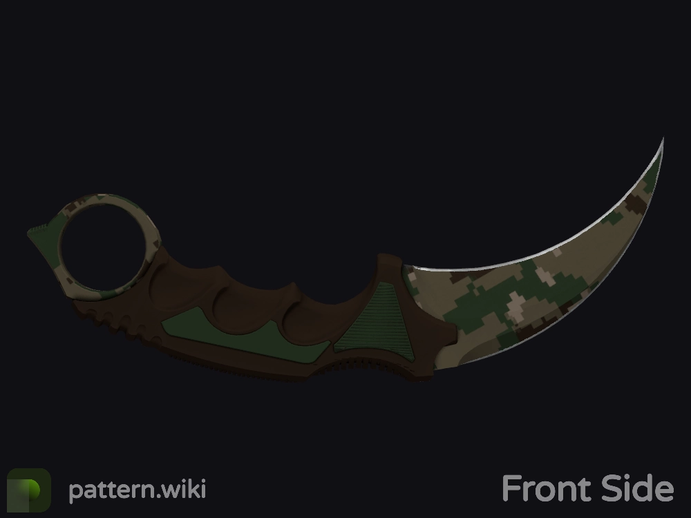 Karambit Forest DDPAT seed 742