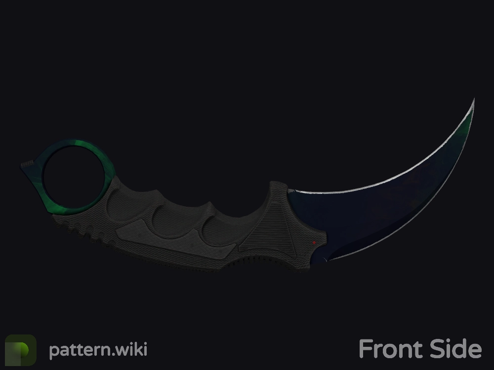 Karambit Gamma Doppler seed 887