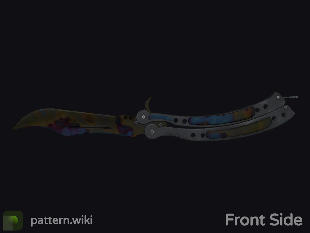 Butterfly Knife Case Hardened seed 174