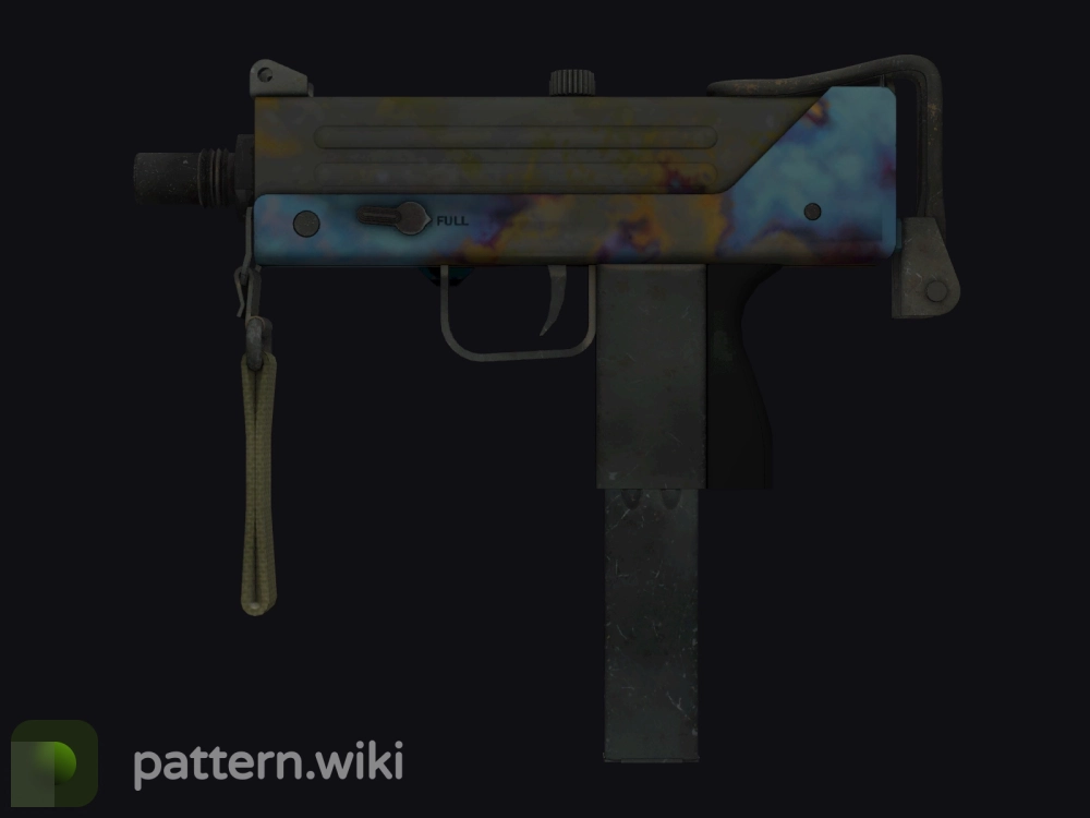 MAC-10 Case Hardened seed 839