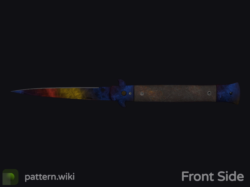 Stiletto Knife Marble Fade seed 15