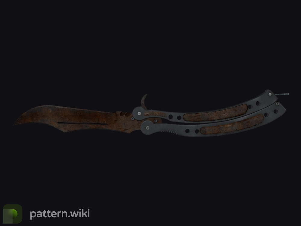 Butterfly Knife Rust Coat seed 214