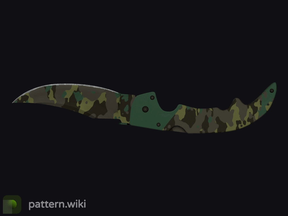 Falchion Knife Boreal Forest seed 442