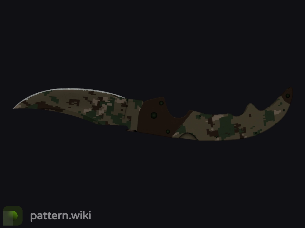 Falchion Knife Forest DDPAT seed 42