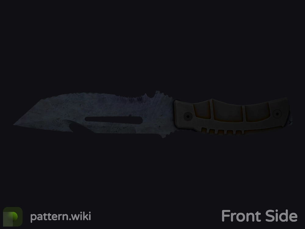 Survival Knife Blue Steel seed 114