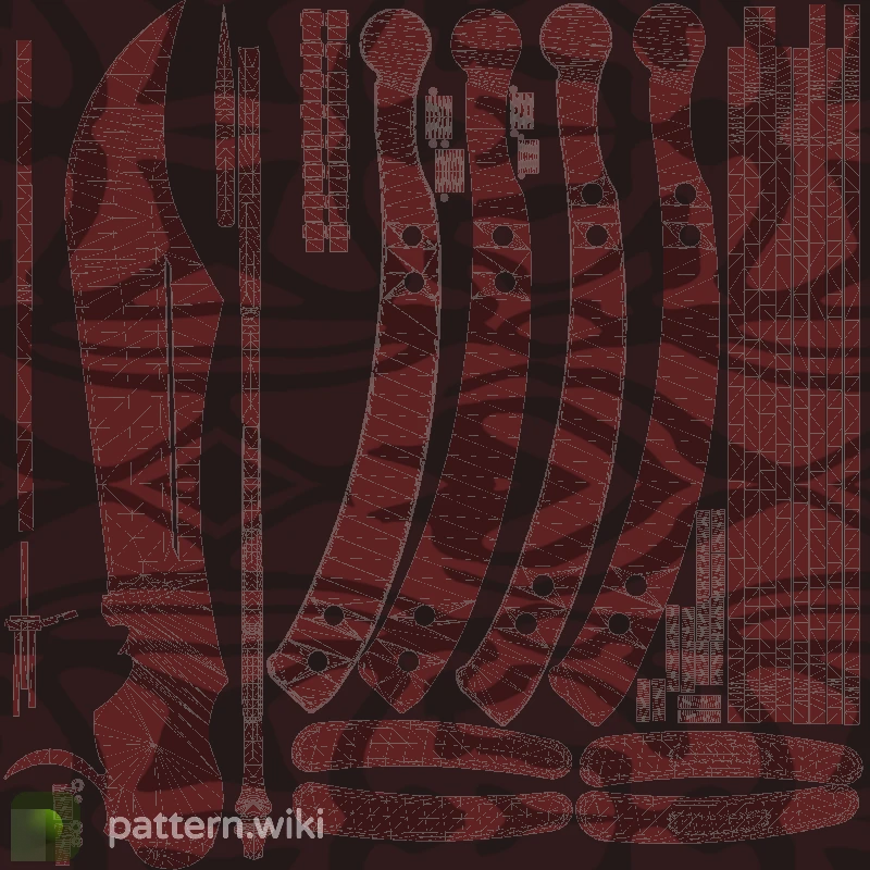 Butterfly Knife Slaughter seed 928 pattern template