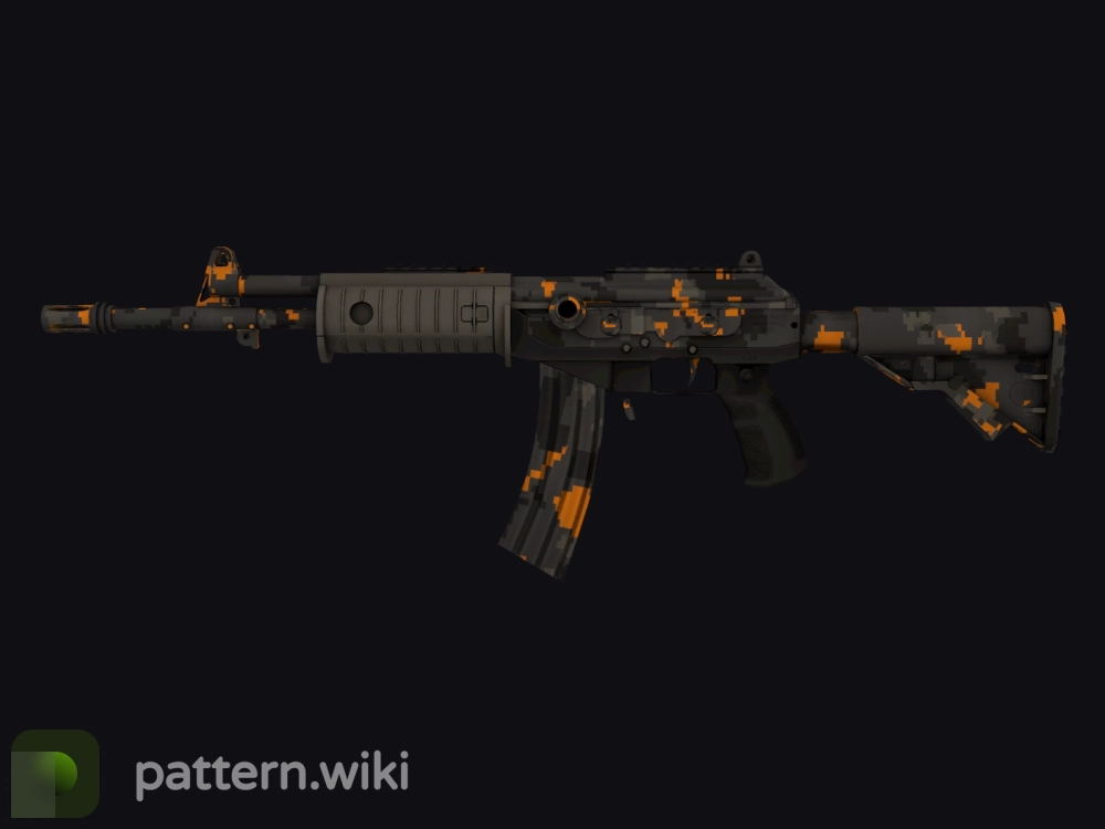 Galil AR Orange DDPAT seed 362