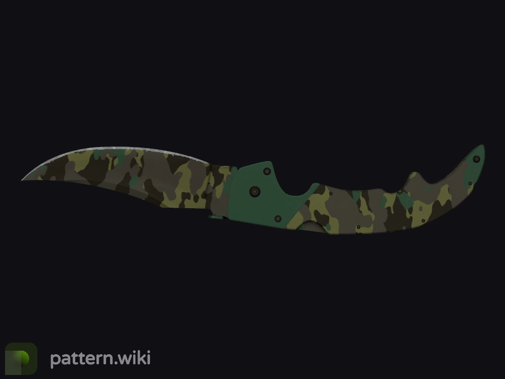 Falchion Knife Boreal Forest seed 875