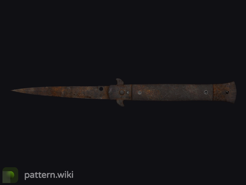 Stiletto Knife Rust Coat seed 75