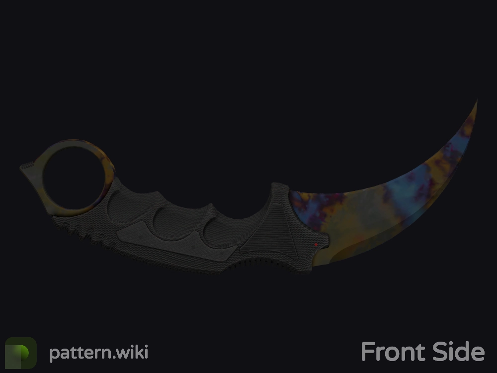 Karambit Case Hardened seed 629