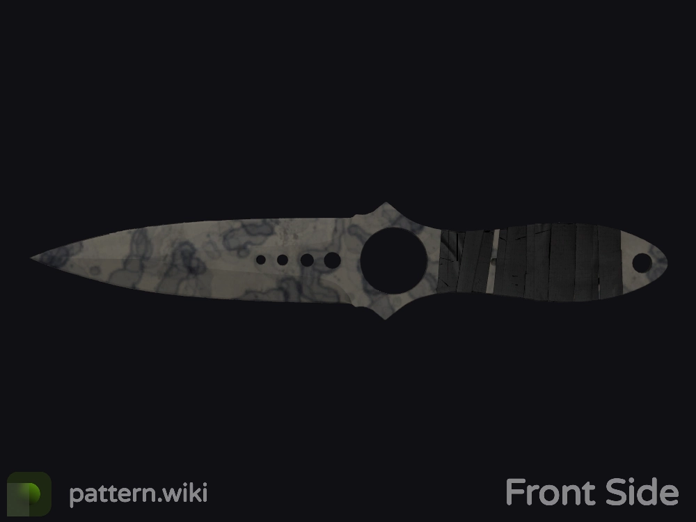 Skeleton Knife Stained seed 326