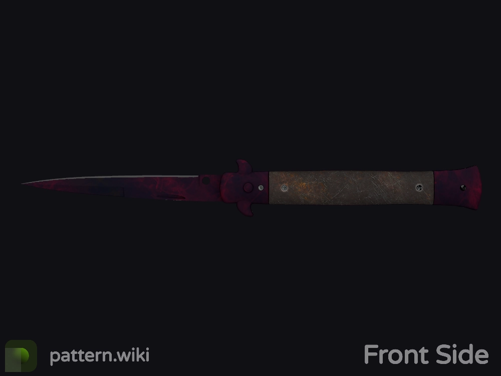 Stiletto Knife Doppler seed 446