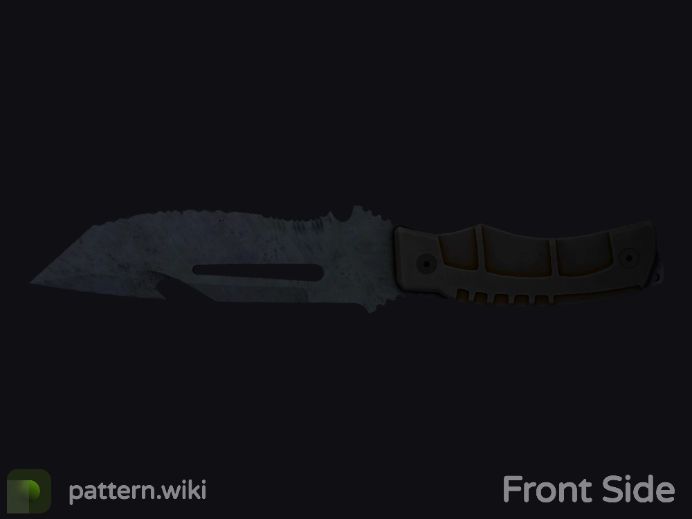 Survival Knife Blue Steel seed 550