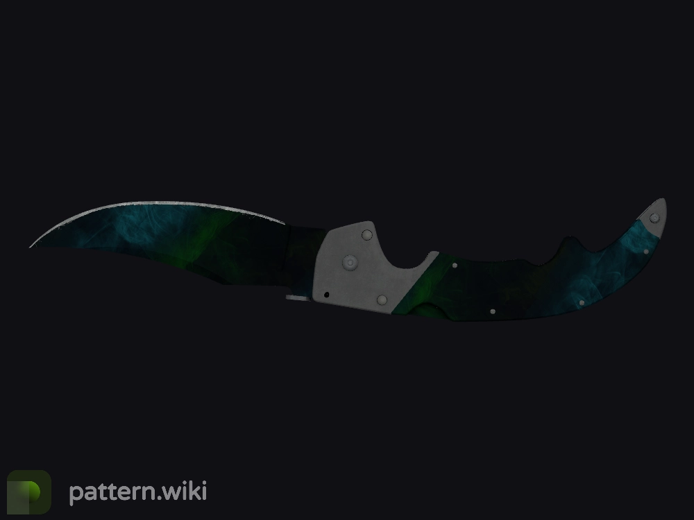 Falchion Knife Gamma Doppler seed 754