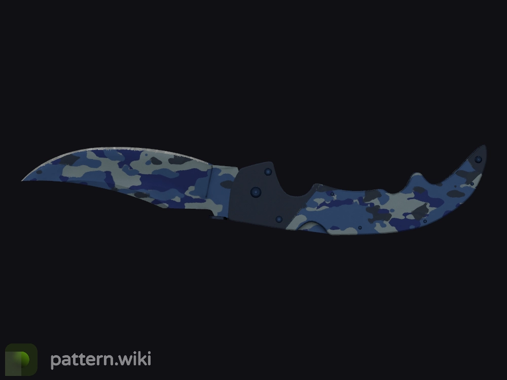 Falchion Knife Bright Water seed 393