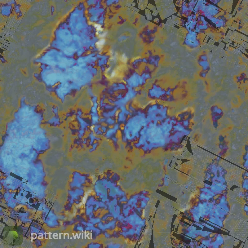 AK-47 Case Hardened seed 599 pattern template