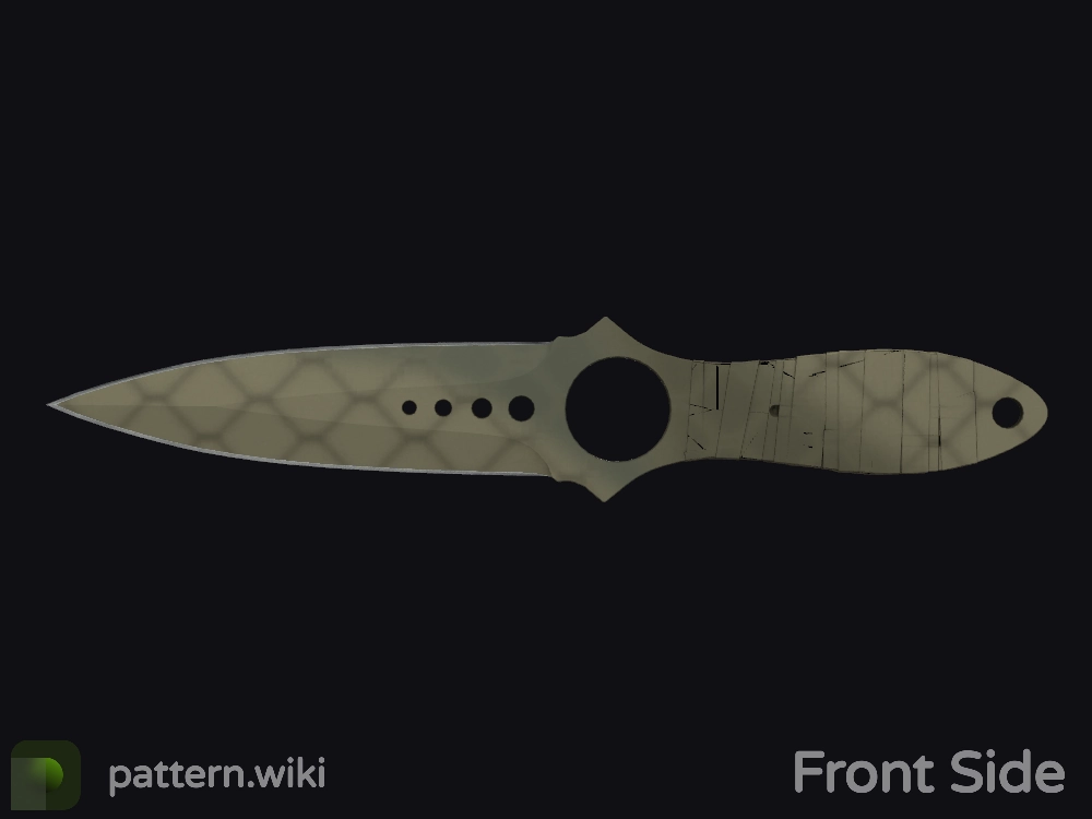 Skeleton Knife Safari Mesh seed 863