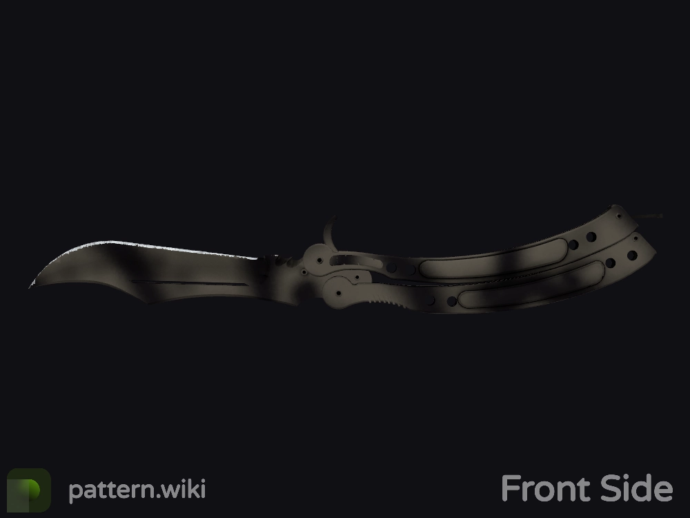 Butterfly Knife Scorched seed 849