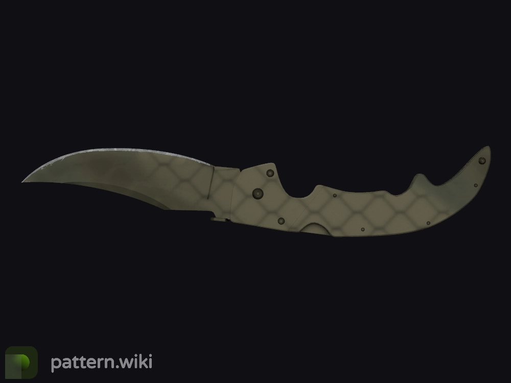 Falchion Knife Safari Mesh seed 880