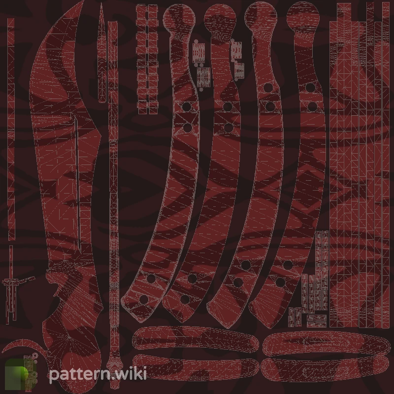 Butterfly Knife Slaughter seed 799 pattern template