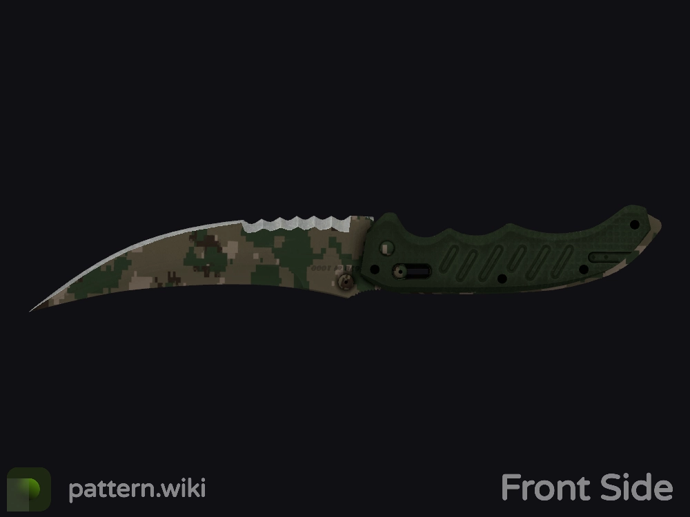 Flip Knife Forest DDPAT seed 724